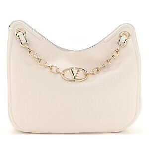Valentino Garavani Women's Gold Tone VLogo Moon Leather Tote Bag (MSRP $3,950)